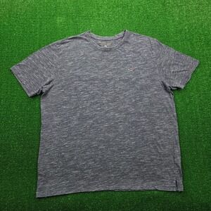 Greg Norman Tshirt Mens XL Heather Gray Shark Logo Casual Golf Tee Lightweight